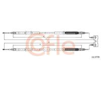 Cavo freno a mano posteriore 11.5770 COFLE per OPEL CORSA D Furgone/hatchback