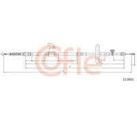 Cavo freno a mano posteriore 11.5831 COFLE per OPEL CHEVROLET