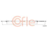 Cavo freno a mano posteriore 11.6578 COFLE per RENAULT CLIO IV