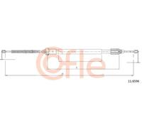 Cavo freno a mano posteriore 11.6596 COFLE per RENAULT CLIO II