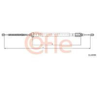Cavo freno a mano posteriore 11.6598 COFLE per RENAULT CLIO II THALIA II