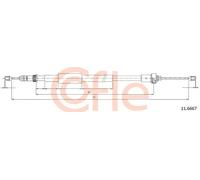 Cavo freno a mano posteriore 11.6667 COFLE per RENAULT MODUS / GRAND MODUS