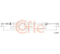 Cavo freno a mano posteriore 11.6668 COFLE per RENAULT MODUS / GRAND MODUS