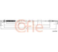 Cavo freno a mano posteriore 12.0720 COFLE per ABARTH FIAT ALFA ROMEO