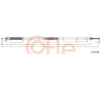 Cavo freno a mano posteriore 12.0736 COFLE per FIAT DOBLO MPV / Space wagon