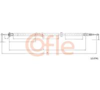 Cavo freno a mano posteriore 12.0741 COFLE per FIAT LINEA