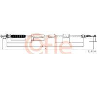 Cavo freno a mano posteriore 12.0752 COFLE per ALFA ROMEO FIAT ABARTH
