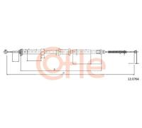 Cavo freno a mano posteriore 12.0764 COFLE per FORD FIAT