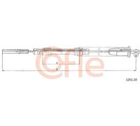 Cavo freno a mano posteriore 1251.10 COFLE per FIAT UNO