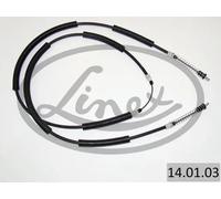 Cavo freno a mano posteriore 14.01.03 LINEX per FIAT SEICENTO / 600