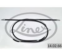 Cavo freno a mano posteriore 14.02.66 LINEX per PEUGEOT CITROËN FIAT