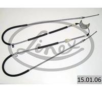 Cavo freno a mano posteriore 15.01.06 LINEX per FORD FIESTA Furgone/hatchback