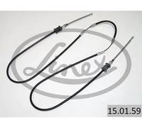 Cavo freno a mano posteriore 15.01.59 LINEX per FORD TRANSIT Autobus