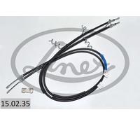 Cavo freno a mano posteriore 15.02.35 LINEX per FORD TRANSIT CONNECT
