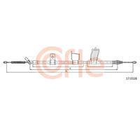 Cavo freno a mano posteriore 17.0328 COFLE per NISSAN QASHQAI / QASHQAI +2 I