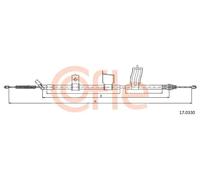 Cavo freno a mano posteriore 17.0330 COFLE per NISSAN X-TRAIL II