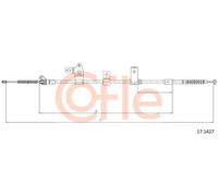 Cavo freno a mano posteriore 17.1427 COFLE per TOYOTA COROLLA COROLLA Tre volumi