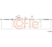 Cavo freno a mano posteriore 17.1436 COFLE per TOYOTA COROLLA COROLLA Familiare