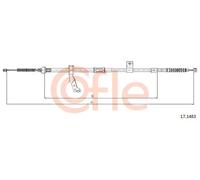 Cavo freno a mano posteriore 17.1483 COFLE per TOYOTA AVENSIS Familiare AVENSIS