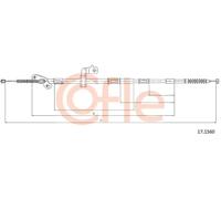 Cavo freno a mano posteriore 17.1560 COFLE per TOYOTA RAV 4 II