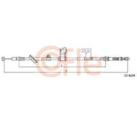 Cavo freno a mano posteriore 17.4224 COFLE per HONDA JAZZ II JAZZ III