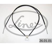Cavo freno a mano posteriore 26.01.01 LINEX per FORD MAZDA