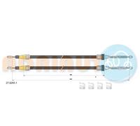 Cavo freno a mano posteriore 27.0265.1 ADRIAUTO per SMART FORTWO Coupé