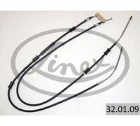 Cavo freno a mano posteriore 32.01.09 LINEX per OPEL CAMPO