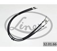 Cavo freno a mano posteriore 32.01.66 LINEX per OPEL ASTRA G Hatchback
