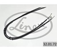 Cavo freno a mano posteriore 32.01.72 LINEX per OPEL ZAFIRA A MPV / Space wagon