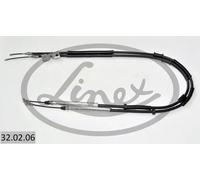 Cavo freno a mano posteriore 32.02.06 LINEX per OPEL CORSA D