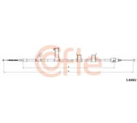Cavo freno a mano posteriore Dx 1.KI002 COFLE per KIA HYUNDAI