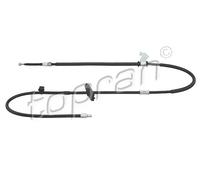 Cavo freno a mano posteriore Dx 208 361 TOPRAN per OPEL CHEVROLET