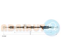 Cavo freno a mano posteriore Dx 57.0230 ADRIAUTO