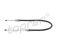 Cavo freno a mano posteriore Dx 631 752 TOPRAN per MERCEDES-BENZ CLASSE A