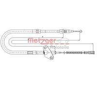 Cavo freno a mano posteriore Dx Freno a tamburo 10.9871 METZGER