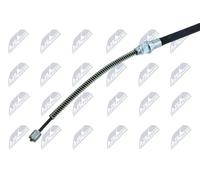 Cavo freno a mano posteriore Dx Freno a tamburo HLR-FT-023 NTY per FIAT