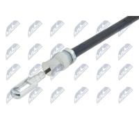 Cavo freno a mano posteriore Dx HLR-AU-003 NTY per AUDI SEAT