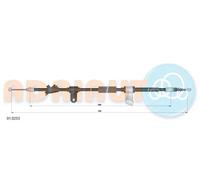 Cavo freno a mano posteriore Sx 01.0253 ADRIAUTO per ALFA ROMEO 159