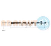 Cavo freno a mano posteriore Sx 10.0278 ADRIAUTO per HYUNDAI KIA
