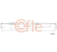 Cavo freno a mano posteriore Sx 10.4233 COFLE per BMW 3 3 Touring 4 Cabriolet