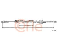 Cavo freno a mano posteriore Sx 10.471 COFLE per CITROËN AX