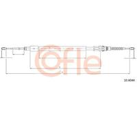 Cavo freno a mano posteriore Sx 10.6044 COFLE per PEUGEOT CITROËN
