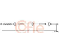 Cavo freno a mano posteriore Sx 10.6547 COFLE per RENAULT SMART