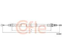 Cavo freno a mano posteriore Sx 10.6860 COFLE per OPEL RENAULT