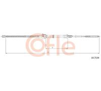 Cavo freno a mano posteriore Sx 10.7134 COFLE per SEAT VW