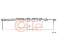 Cavo freno a mano posteriore Sx 10.739 COFLE per VW TRANSPORTER T3 Autobus