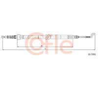 Cavo freno a mano posteriore Sx 10.7392 COFLE per VW TRANSPORTER T4 Autobus
