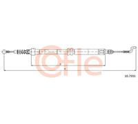 Cavo freno a mano posteriore Sx 10.7393 COFLE per VW TRANSPORTER T4 Autobus