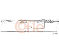 Cavo freno a mano posteriore Sx 10.7403 COFLE per VW GOLF II CORRADO GOLF III